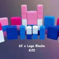 62 X Lego Blocks
