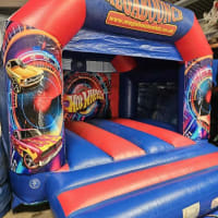 10ft X 12ft Hot Wheels Interchangeable Bouncy Castle
