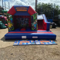 15ft X 15ft Minecraft Themed Bouncy Castle