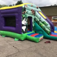 12ft X 15ft Jungle Slide Castle