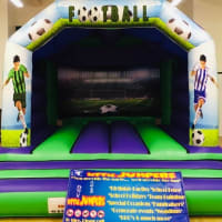 Football Green And Purple Castle