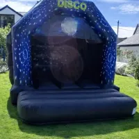 Blue Sparkles Disco Castle