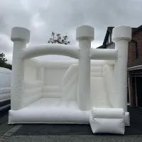 White Bouncy Castle