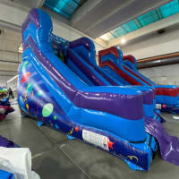 Mega Slide - Purple And Blue Party