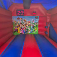 15ft X 15ft Super Mario Themed Bouncy Castle