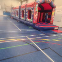 57ft Party Time Full Assault Course Fun Run