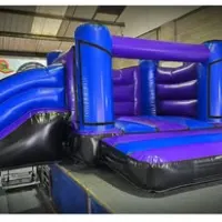 Blue And  Purple Low Hight Castle