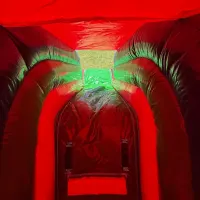 Unicorn Front Slide Disco Castle