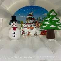 Christmas 3d Bouncy Castle