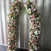 Pink And White Flower Hire