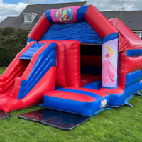 Disney Princess Combo Bouncy Castle With Slide