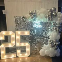 Backdrop And Numbers Package