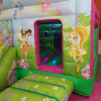 Fairy Disco Bouncy Castle Slide