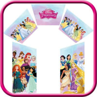 12ft X 18ft Blue And Green Combi - Disney Princess Artwork