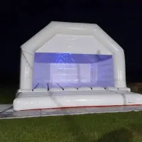 White Wedding Bouncy Castle 20 X 18ft