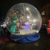 Giant Snow Globe
