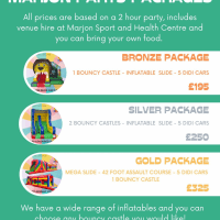 Marjon Party Packages