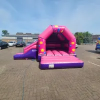 Party Time Side Slide Combi Bouncy Castle And Any Theme Soft Play Package