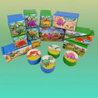 Indoor Double Dinosaur 3d Package