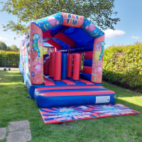 42ft Blue And Red Party Time Assault Course