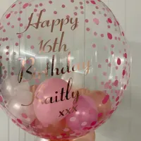 Personalised Bubble Balloon