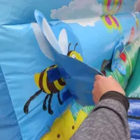 Inflatable Bugs Play Den Bouncy Castle