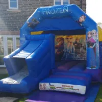 Frozen Bounce And Slide Castle