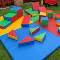 18 Piece Multi Coloured Soft Play