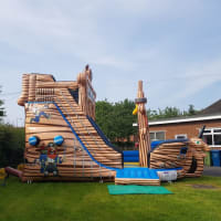 23ft X 14ft X 18ft Pirate Cove Adventure Slide