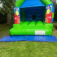 Green Castle Inflatable Activity Bouncy Castle Sittingbourne Swale Kent Medway