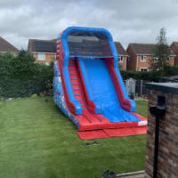 12ft Platform Party Time Mega Slide