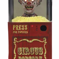 Circus Popcorn Clown Popper Animatronic