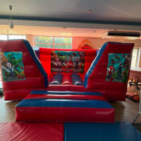 15ft X 12ft Blue And Red Box Indoor Castle - Carstheme