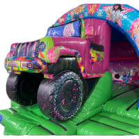 3d Pink 4x4 Front Slide Combi