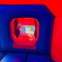 Red And Blue Combo Castle - Disney Pixa Cars Theme