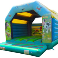 15ft X 18ft Farmyard Themed Adult Bouncy Castle
