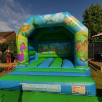 Dinosaur Bouncy Castle 13x13