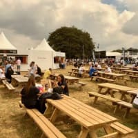 6 Seater Traditional Picnic Tables For Hire