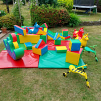Any 12ft X 12ft Castle And Multicoloured Soft Play Package