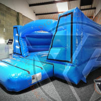 12ft X 14ft Blue V Front Arch Bouncer