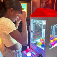 Mini Prize Grabber Machine Filled