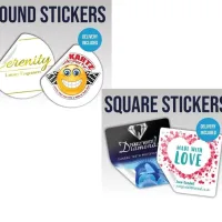 Round Or Square Stickers