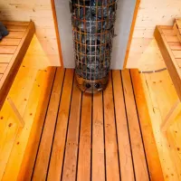 Woodpecker Cube Outdoor Sauna 1.6m
