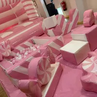 Luxury Candy Bouncy Castle Package