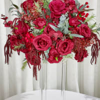 Red And Green Flowers