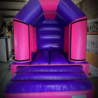 12ft X 8ft A Frame Castle - Purple And Pink