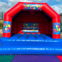 18ft X 15ft Blue And Red Castle - Balloons Theme Generic