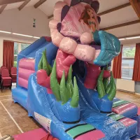 Mermaid 3d Bouncy Castle With Slide
