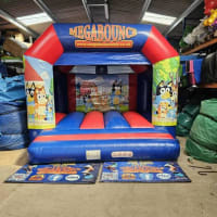 12ft X 12ft Bluey Themed Bouncy Castle