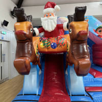 Christmas Bouncy Castle 3d With Slide